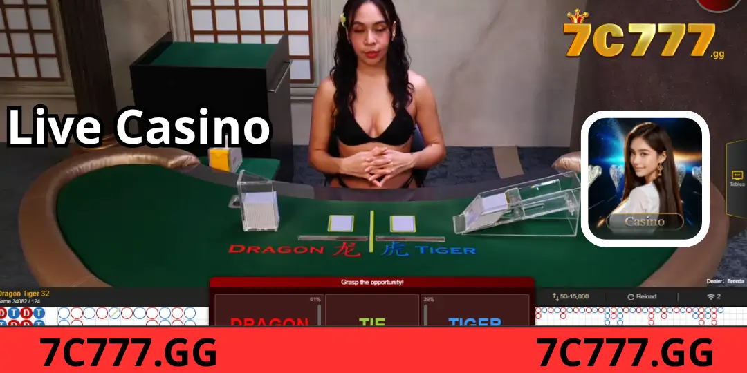 Dragon Tiger : Rules, Betting Options and Winning Tips at 7c777 2 interfac Dragon Tiger
