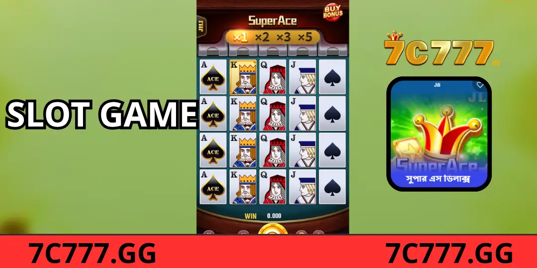 Super Ace - Review ,Overview,RTP,How to Play& 5 Tips Big win At 7c777 2 interface Super Ace 7c777